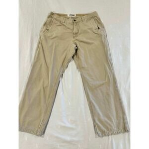 Mountain Khakis Relaxed Fit Pants Mens 38x32 Tan Khaki Cotton Canvas Workwear
